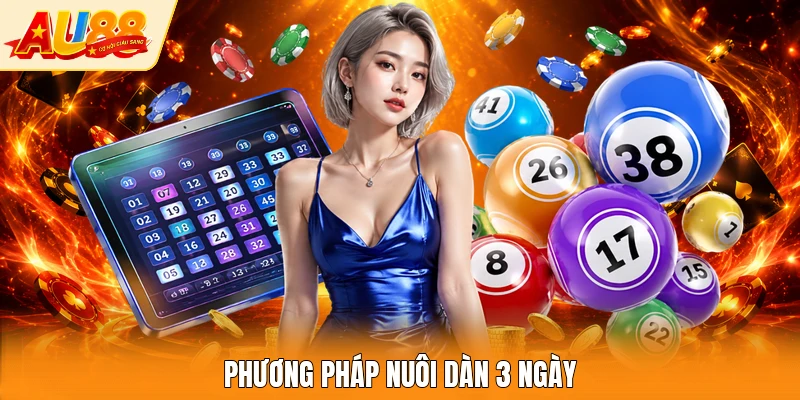 Phương pháp nuôi dàn 3 ngày