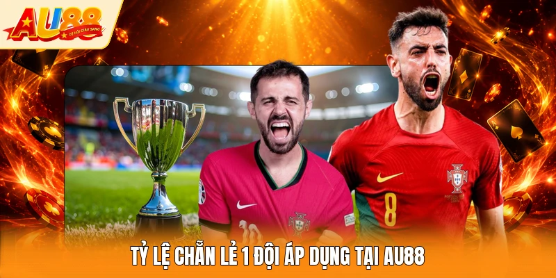 Tỷ lệ chẵn lẻ 1 đội áp dụng tại AU88